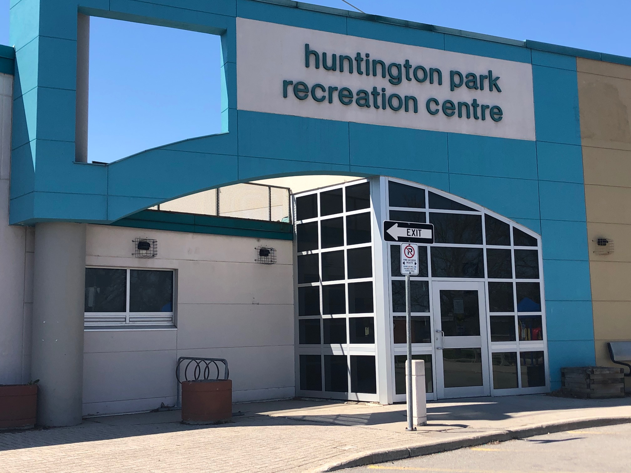 Huntington Park Recreation Centre Glass Repair in Hamilton City